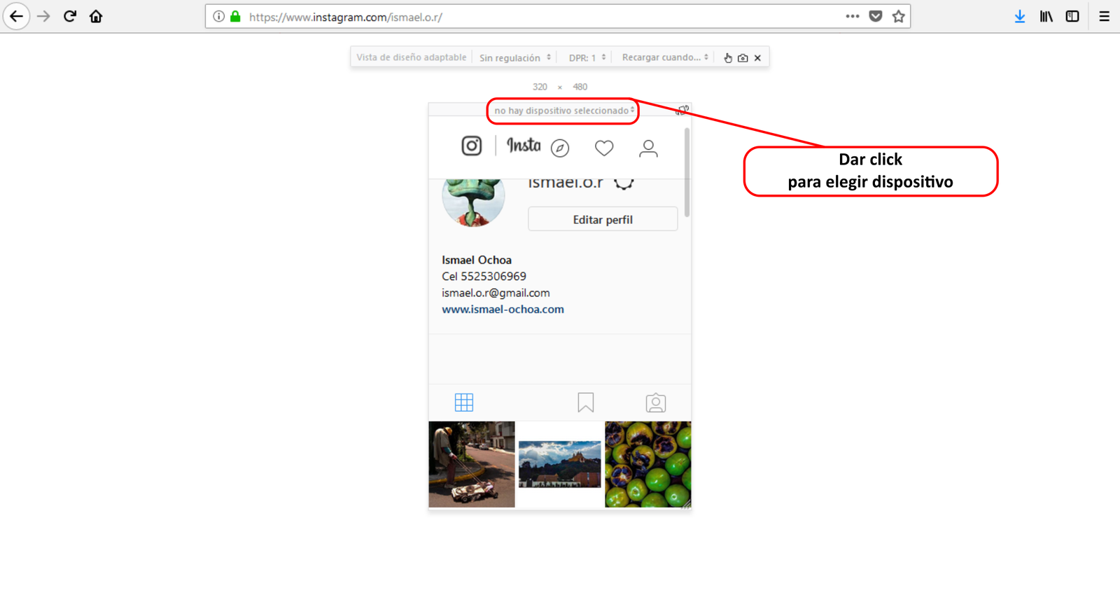 como agregar foto a instagram desde tu computadora