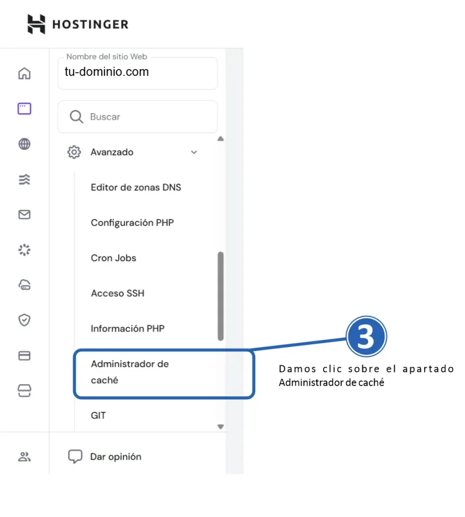 Cómo limpiar la memoria caché de un subdominio en HOSTINGER ¡en menos de UN MINUTO! | Tutorial paso a paso 2025