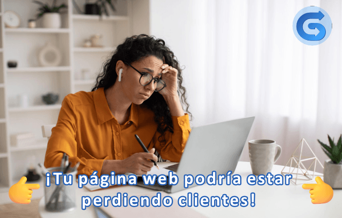Tu página web podría estar perdiendo clientes sin que lo sepas,
Página web sin conversiones